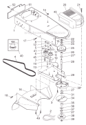 Page B Diagram and Parts List for WT6000  Weed Eater Trimmer
